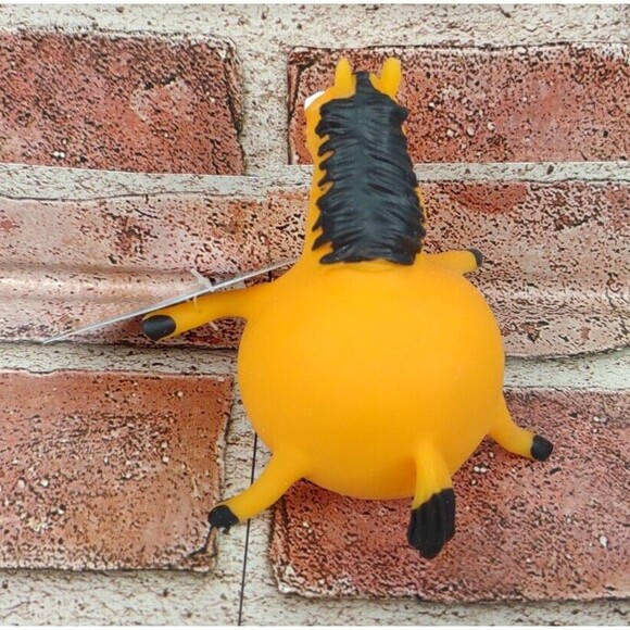 Fat Horse Ja-Ru Stretchy Toy Figure Squishy Animal Stretchable Squeeze Pony 3+ - Picture 4 of 13